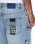 MENS  MAXX STRIKER PATCHED BAGGY DENIM JEANS