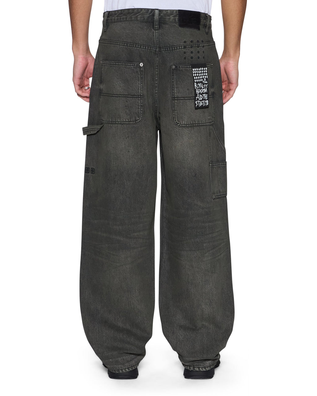 MENS MAXX OPERATOR MEKANIK GREY DENIM JEANS