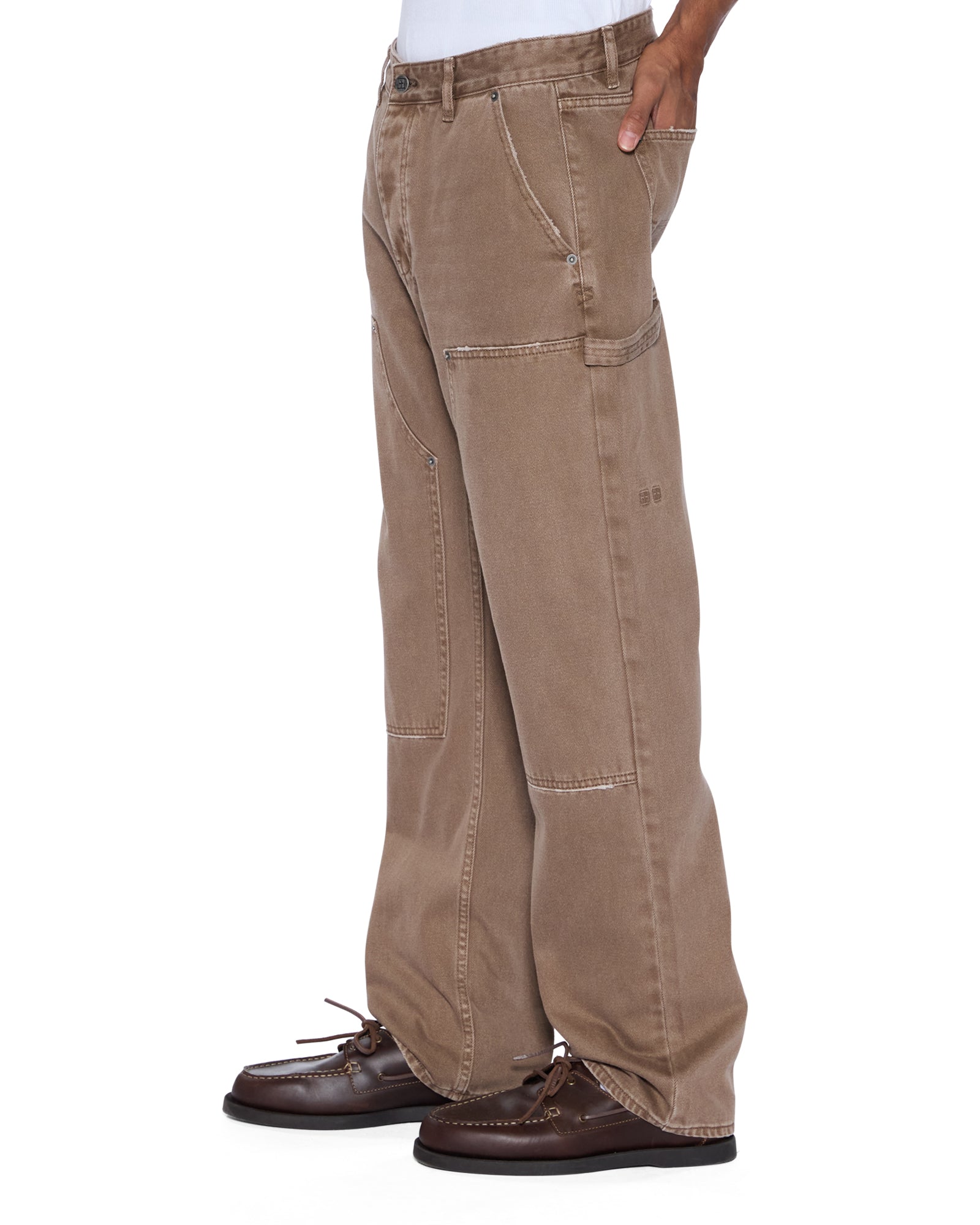 MENS  OPERATOR PANT OAK RELAXED DENIM JEANS