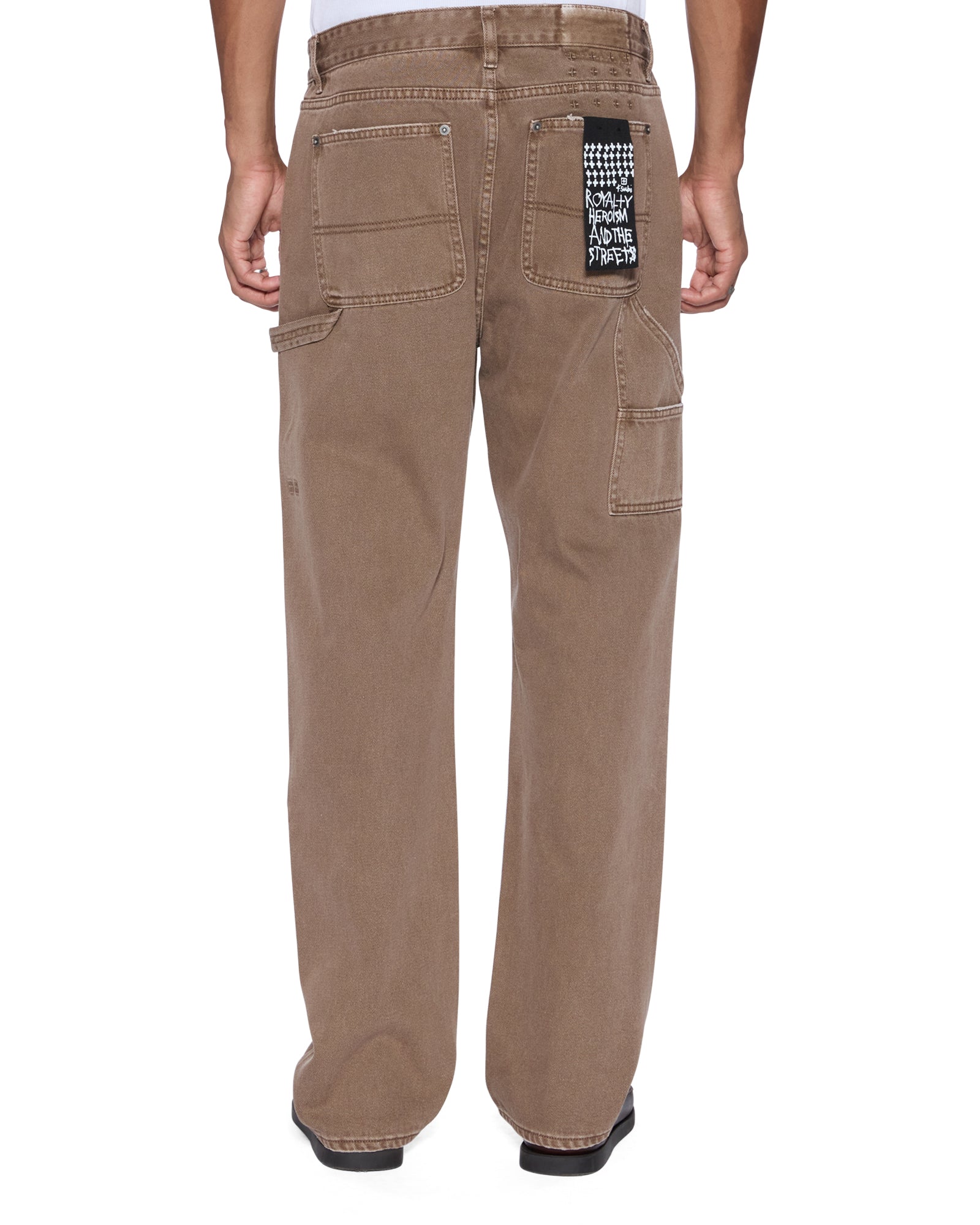 MENS  OPERATOR PANT OAK RELAXED DENIM JEANS