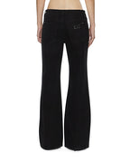 WOMENS SOHO LO JET BLACK DENIM JEANS