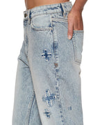 WOMENS SOHO SLOUCH KLASSIC KRAFTWERK DENIM JEANS