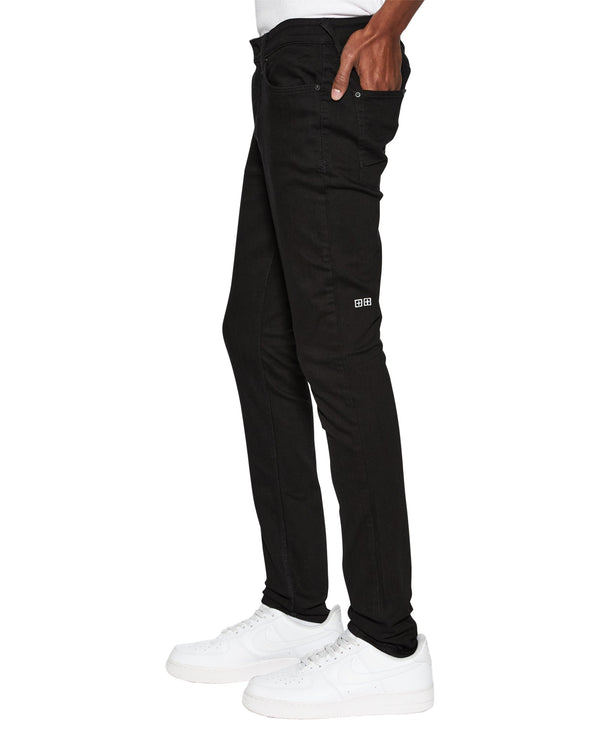 Mens Van Winkle Black Rebel Skinny Denim Jeans | Ksubi ++