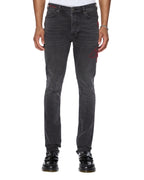 MENS VAN WINKLE BLACK ROKK DENIM JEANS