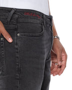MENS VAN WINKLE BLACK ROKK DENIM JEANS