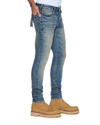 MENS VAN WINKLE RE-UP BLUE DENIM JEANS