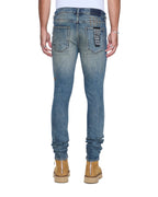 MENS VAN WINKLE RE-UP BLUE DENIM JEANS