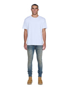 MENS VAN WINKLE RE-UP BLUE DENIM JEANS