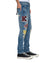MENS  VAN WINKLE RODEO PATCHED SKINNY DENIM JEANS