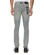 Mens Van Winkle Stagelight Metalik Skinny Denim Jeans - Denim