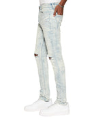 Mens Van Winkle Stencil Legacy Skinny Denim Jeans - Denim