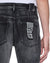 MENS  CHITCH CARBON BLACK SLIM DENIM JEANS