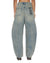 WOMENS  BARREL JEAN FOLK BARREL LEG DENIM JEANS