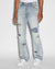 MENS  BRONKO DYANAMITE METAL BOOTCUT DENIM JEANS