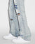MENS  BRONKO DYANAMITE METAL BOOTCUT DENIM JEANS