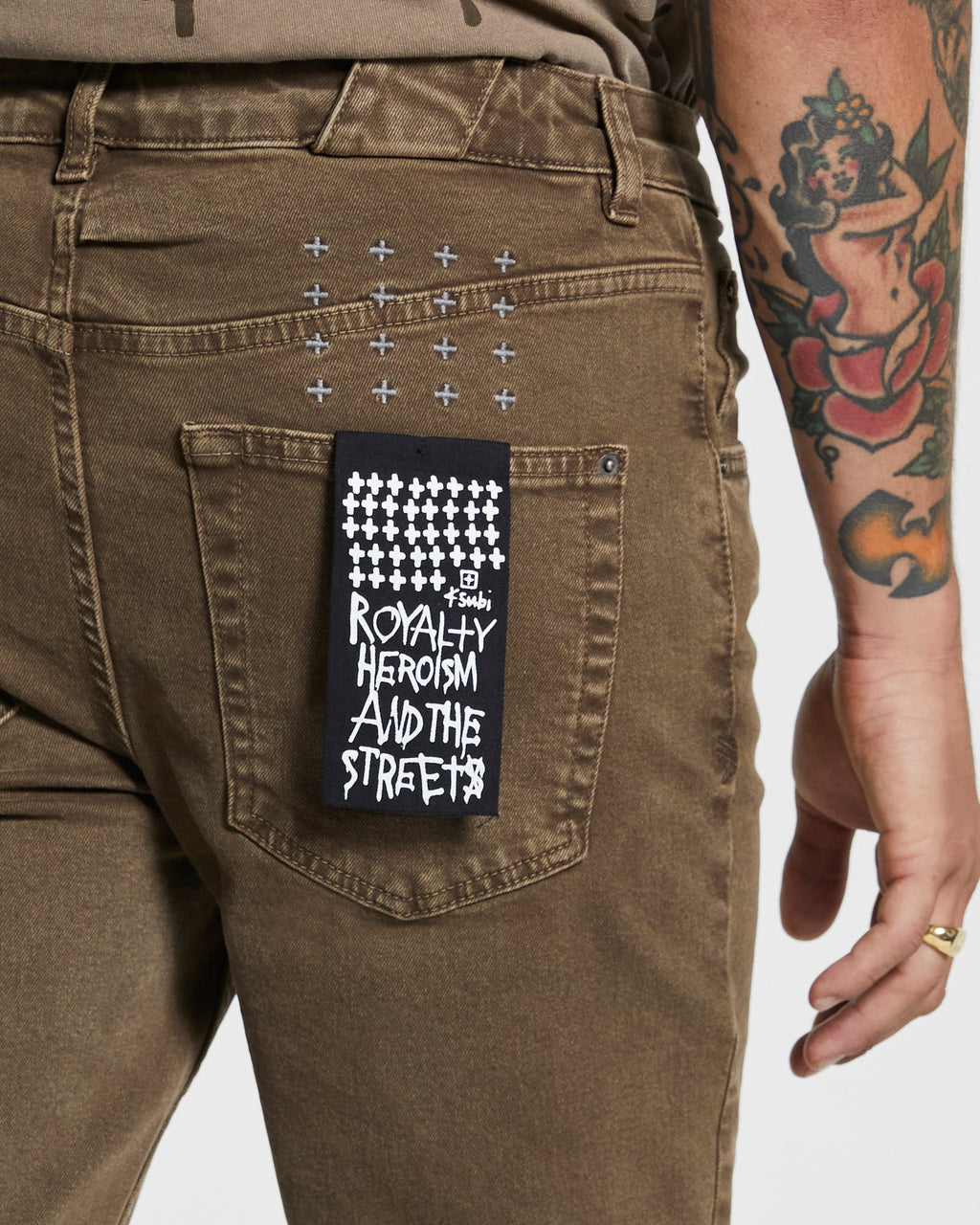 MENS CHITCH CLAY DENIM JEANS