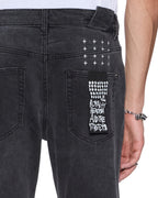 MENS CHITCH POWDER GREY OUTFIELD DENIM JEANS