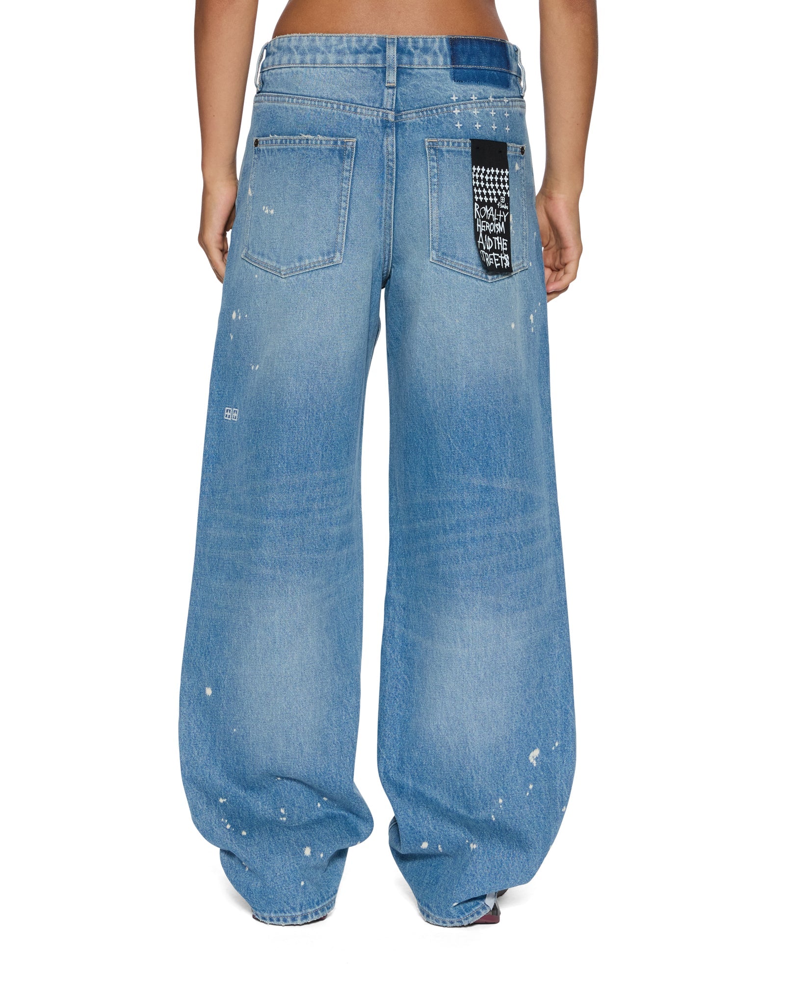 WOMENS  EMPIRE JEAN SURGE RELAXED STRAIGHT DENIM JEANS