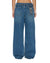 WOMENS  LOW RIDER FLIP AGED RELAXED DENIM JEANS