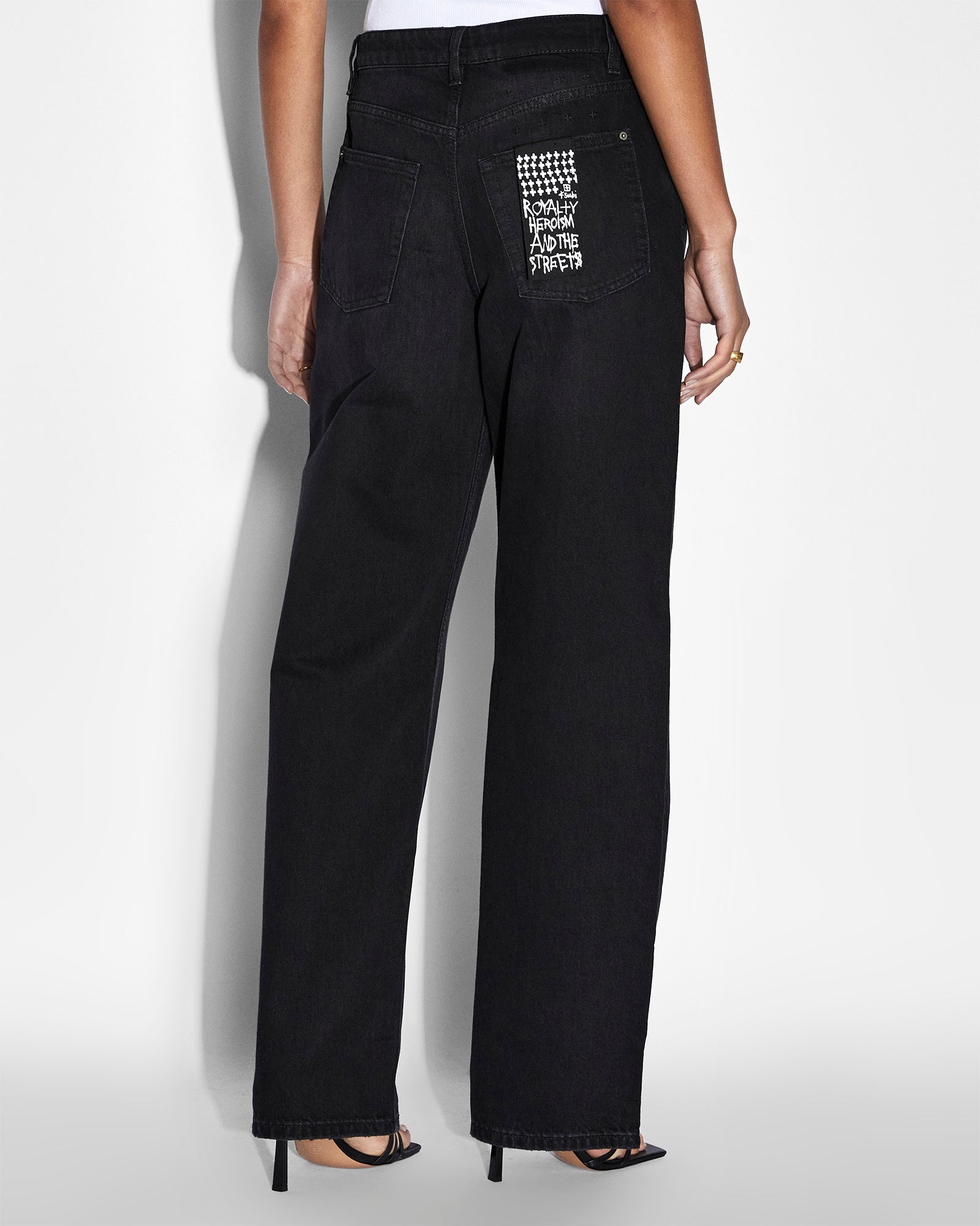 WOMENS  LOW RIDER TWILIGHT RELAXED DENIM JEANS