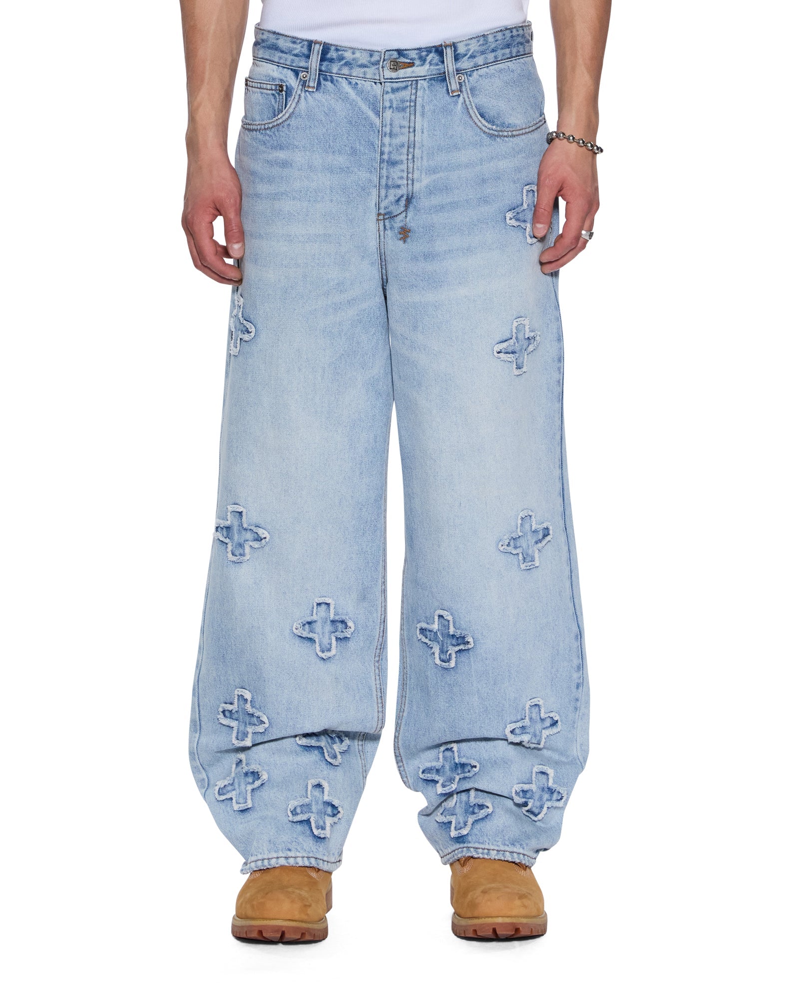 MENS  MAXX KRAFTWERK BAGGY DENIM JEANS