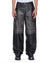 MENS  BLACKJACK MAXX PANT AGED BLACK RELAXED DENIM JEANS