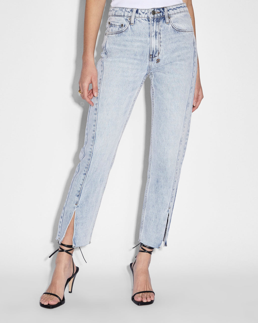 WOMENS NINE O MUSE PANEL DENIM JEANS
