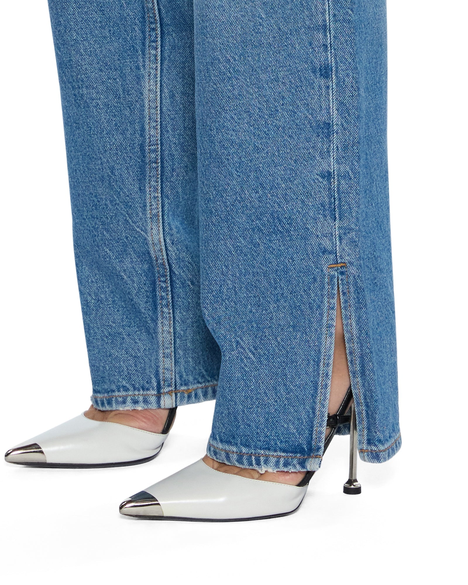 WOMENS  PLAYBACK SPLITS TRU VINTAGE RELAXED DENIM JEANS