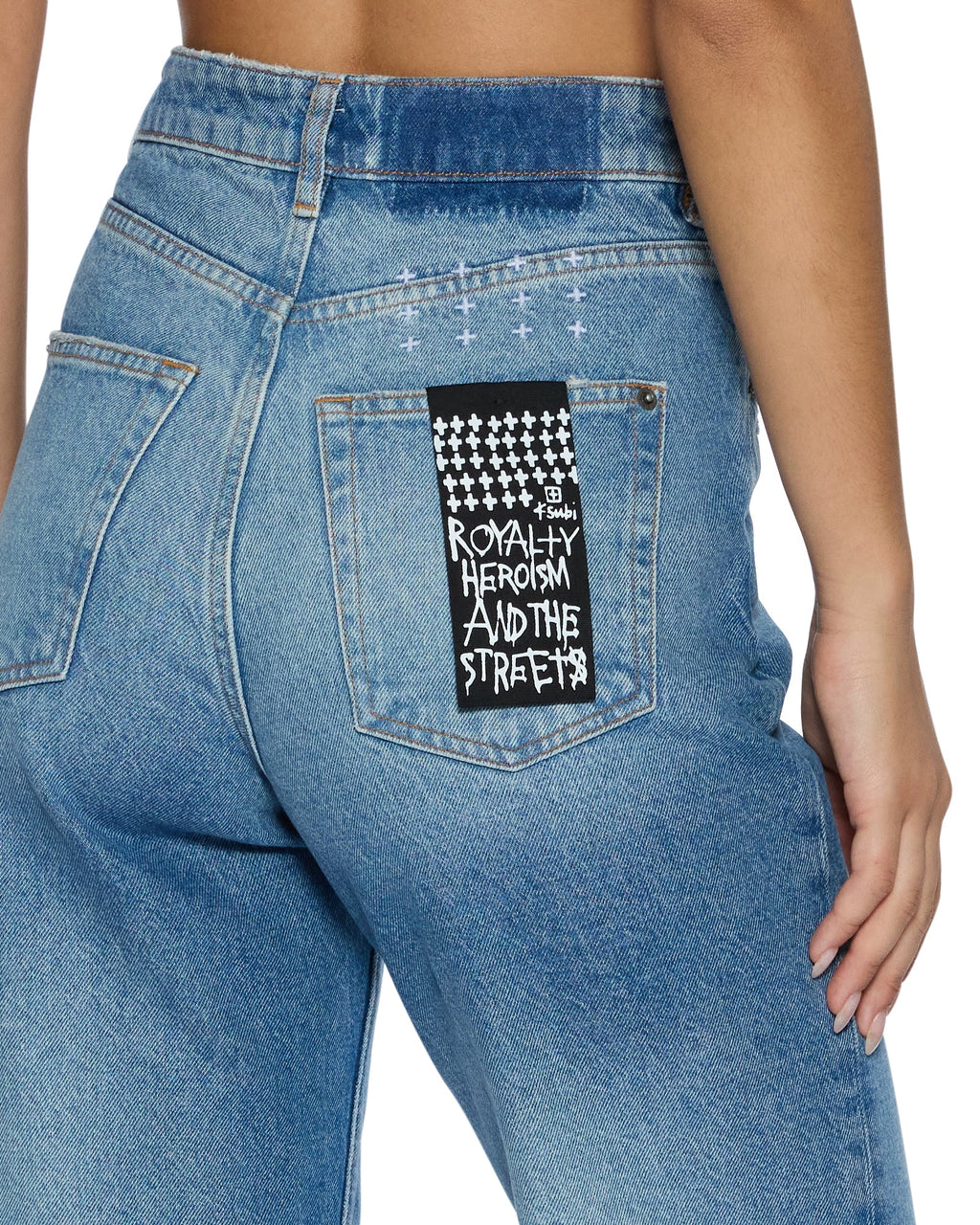 WOMENS PLAYBACK SPLITS TRU VINTAGE DENIM JEANS