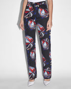 Womens Ksubi X P.e Nation Playback Warped Straight Denim Jeans - Multi Colour