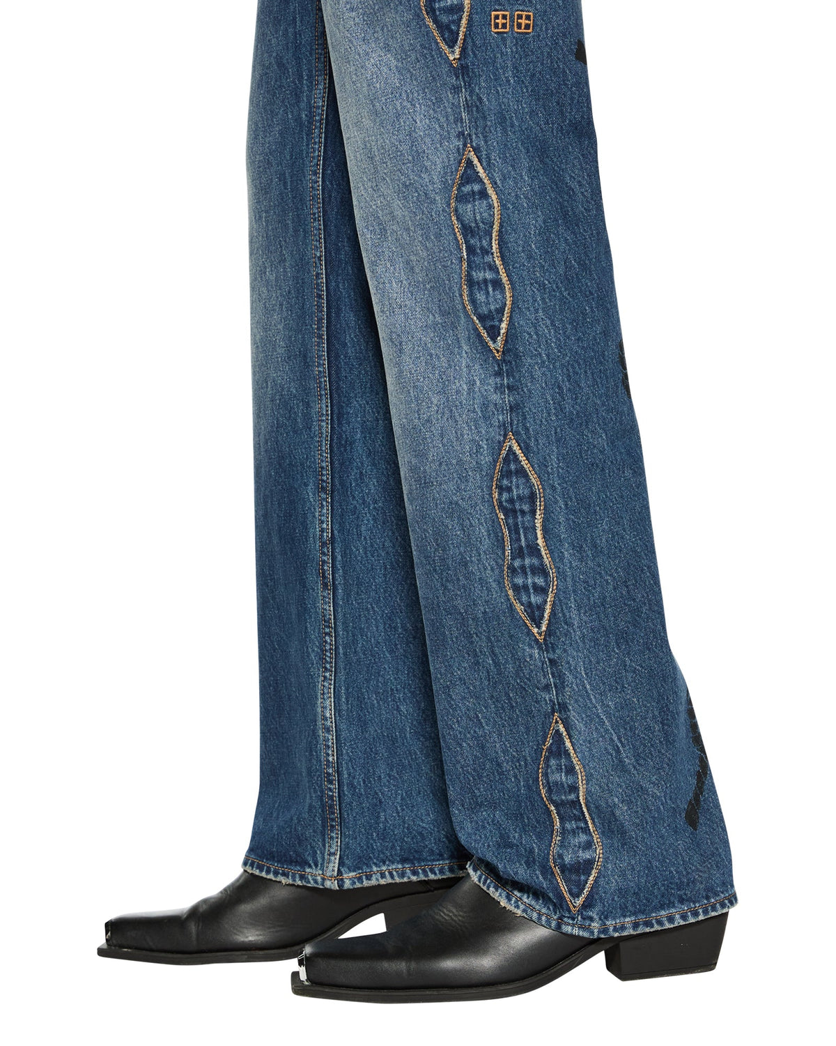 MENS ROPED DOUBLEDOWN BRONKO ANTIQUE KRAFT DENIM JEANS