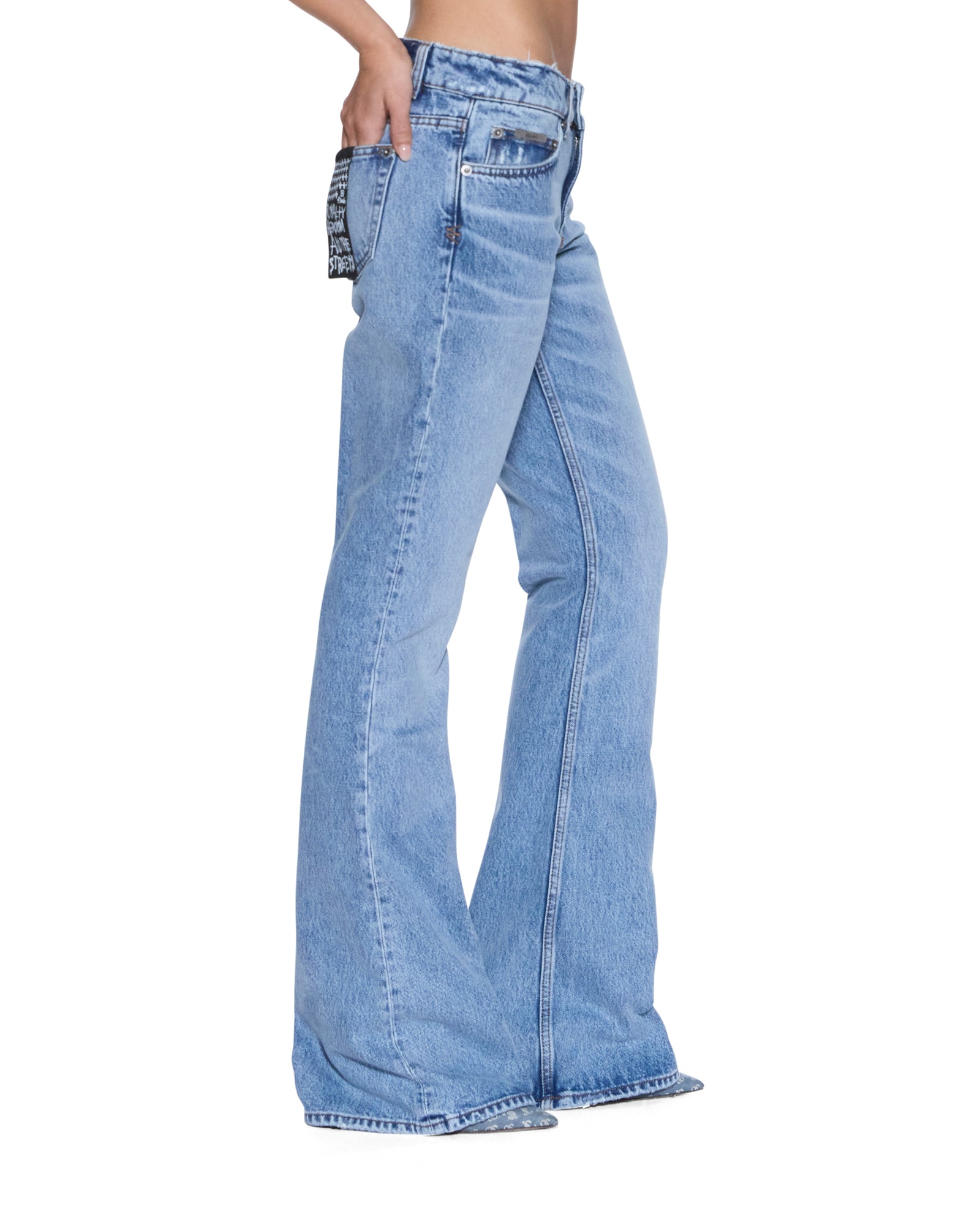 WOMENS  SOHO LO MERCER BLUE SLIM DENIM JEANS