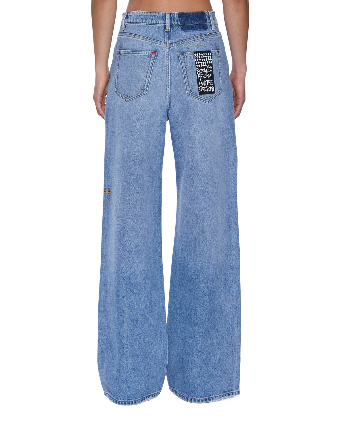 WOMENS  STRIDER HORIZON WIDE DENIM JEANS