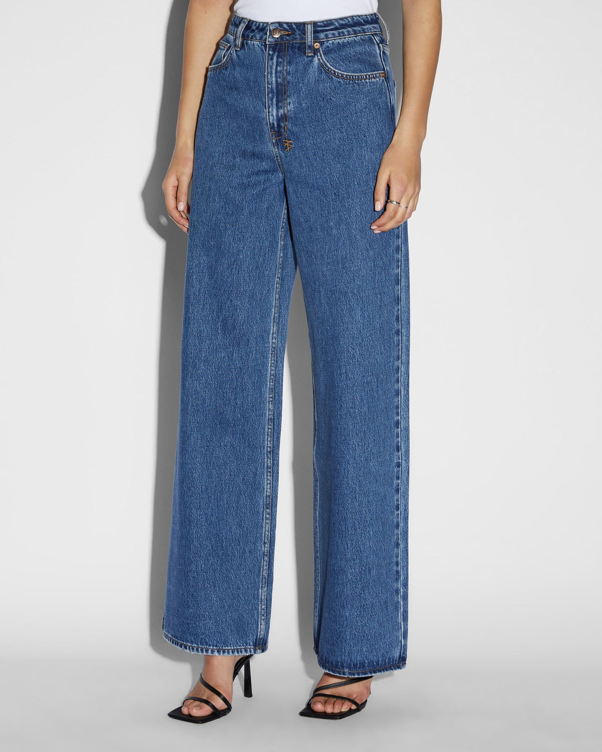 WOMENS STRIDER MOODY DENIM JEANS