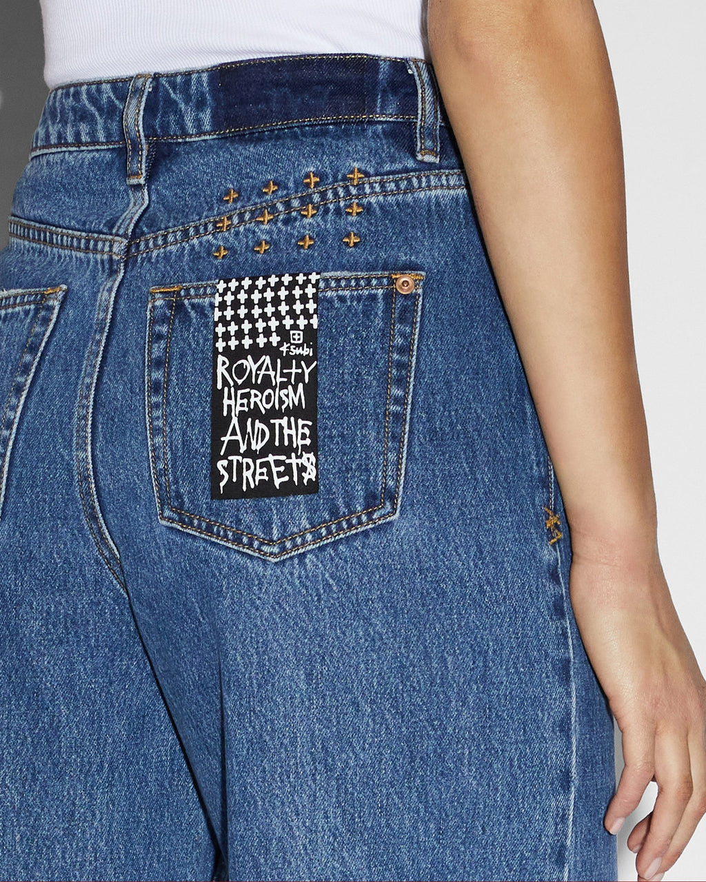 WOMENS STRIDER MOODY DENIM JEANS