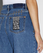 WOMENS STRIDER MOODY DENIM JEANS