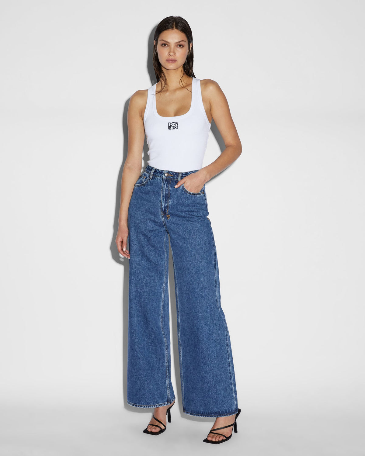 WOMENS STRIDER MOODY DENIM JEANS
