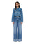 WOMENS  STRIDER TIDAL CUFFED WIDE DENIM JEANS