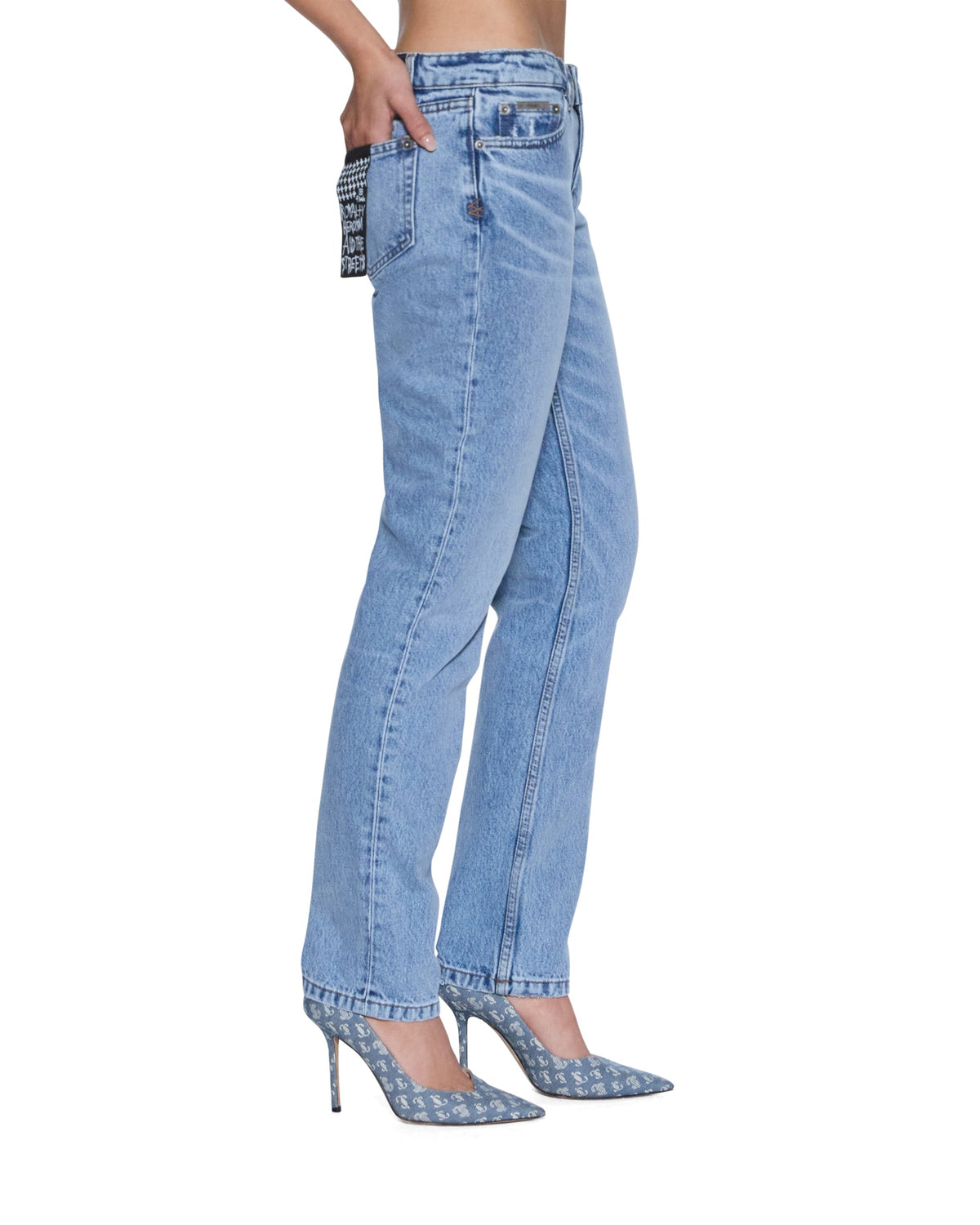 THE MOSS JEAN MERCER BLUE
