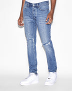 Mens Van Winkle Bluuu Skinny Denim Jeans - Denim