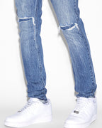 Mens Van Winkle Bluuu Skinny Denim Jeans - Denim