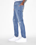 Mens Van Winkle Bluuu Skinny Denim Jeans - Denim