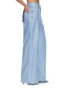 WOMENS EMPIRE JEAN HIGH ROLLERS DENIM JEANS