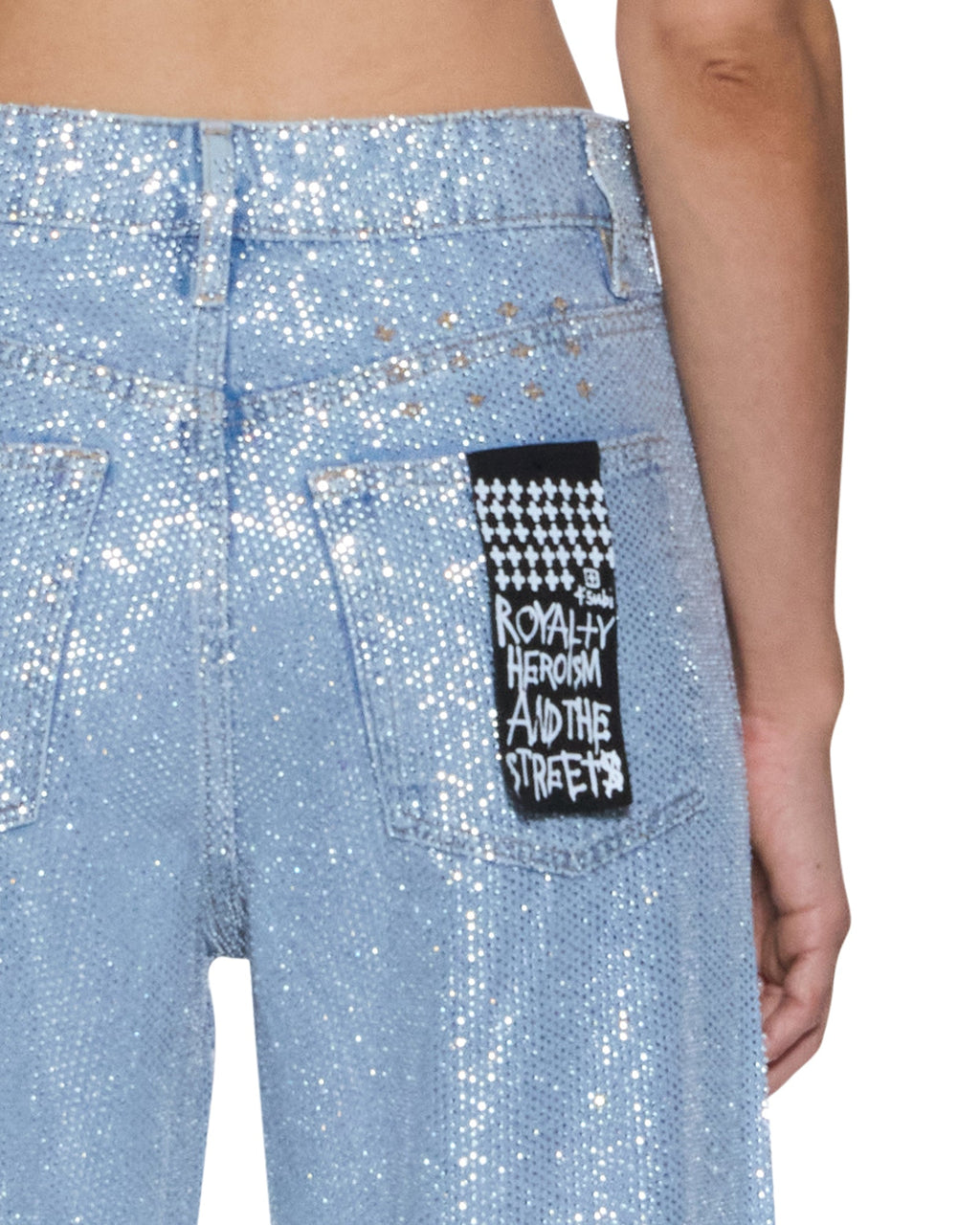 WOMENS EMPIRE JEAN HIGH ROLLERS DENIM JEANS