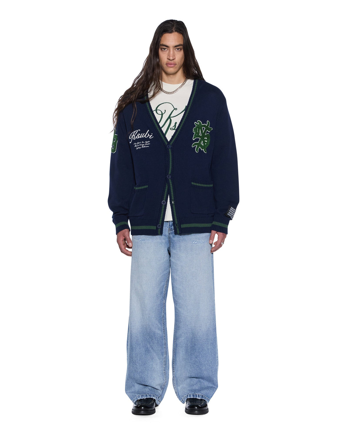 PLAYOFF CARDIGAN MIDNIGHT