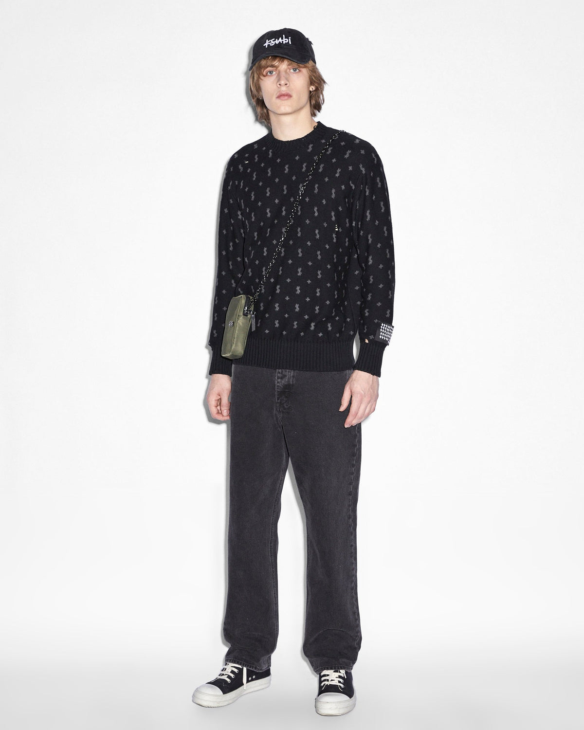 ALLSTAR KNIT CREW BLACK