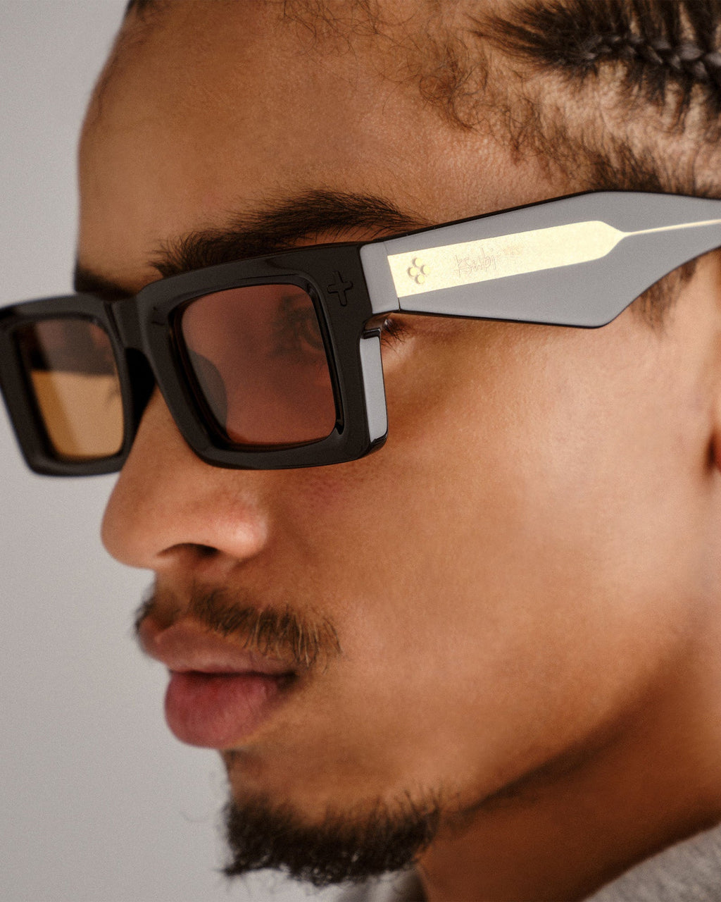 Smiths Sunglasses Black Gold Eyewear - Black