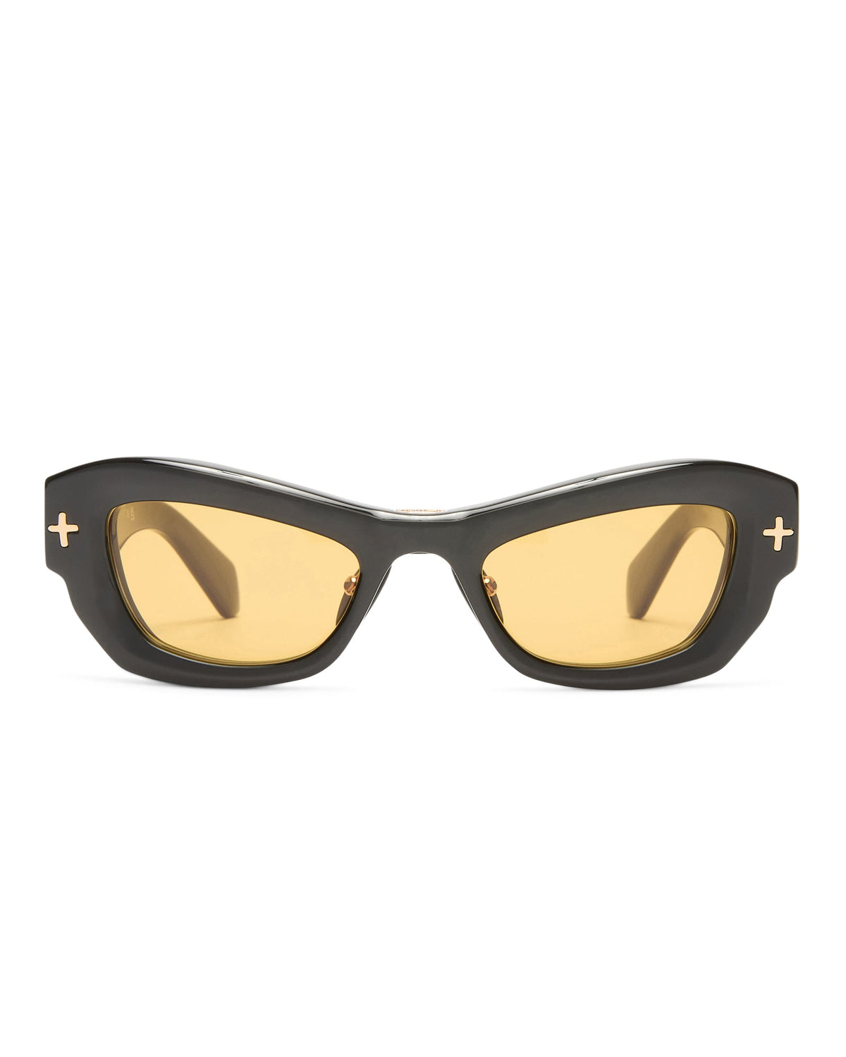 Cypher Sunglasses Black Gold Eyewear - Black