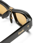 Cypher Sunglasses Black Gold Eyewear - Black