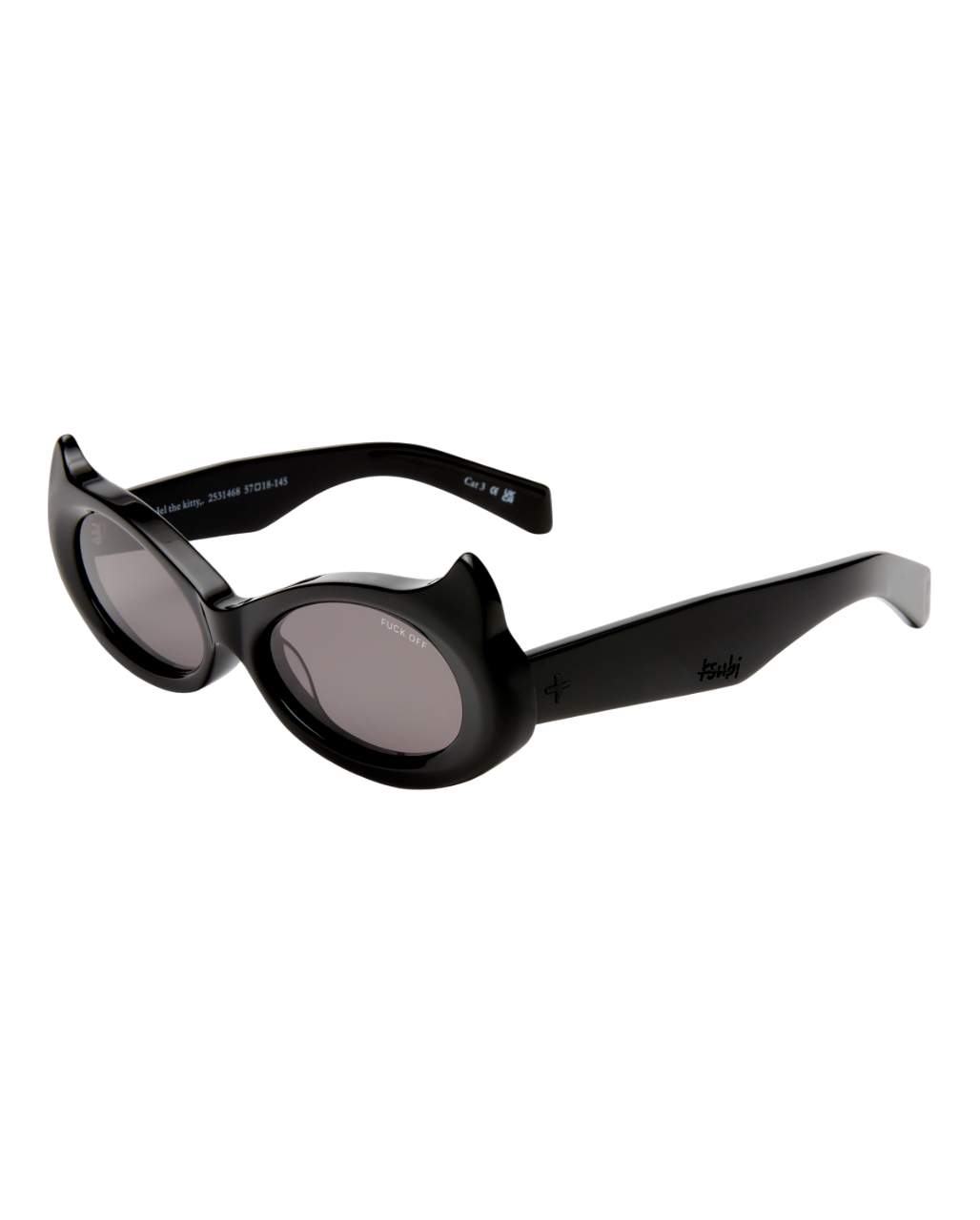 THE KITTY SUNGLASSES BLACK